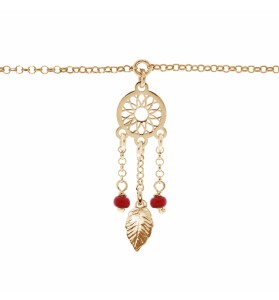 BRACELET ARGENT ET DORURE...