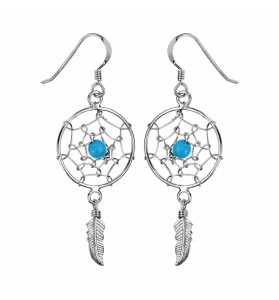 BOUCLES D'OREILLES ARGENT...