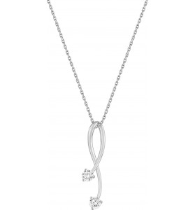 Collier en Or blanc avec...